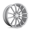 DUB Wheels S248 Clout 24x10 Gloss Silver Brushed 30mm ET 106.1mm CB 6x139.7