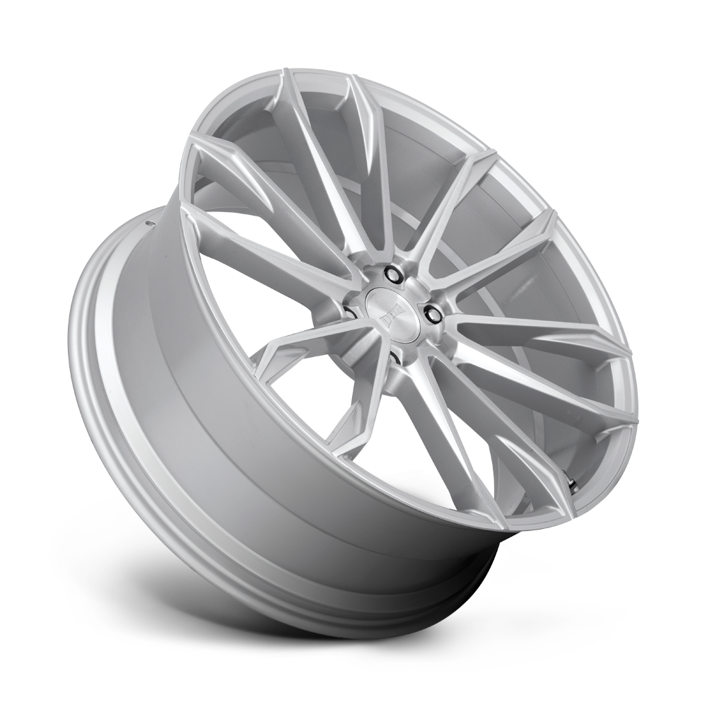 DUB Wheels S248 Clout 24x10 Gloss Silver Brushed 30mm ET 106.1mm CB 6x139.7