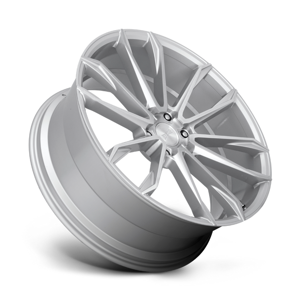 DUB Wheels S248 Clout 24x10 Gloss Silver Brushed 30mm ET 106.1mm CB 6x139.7