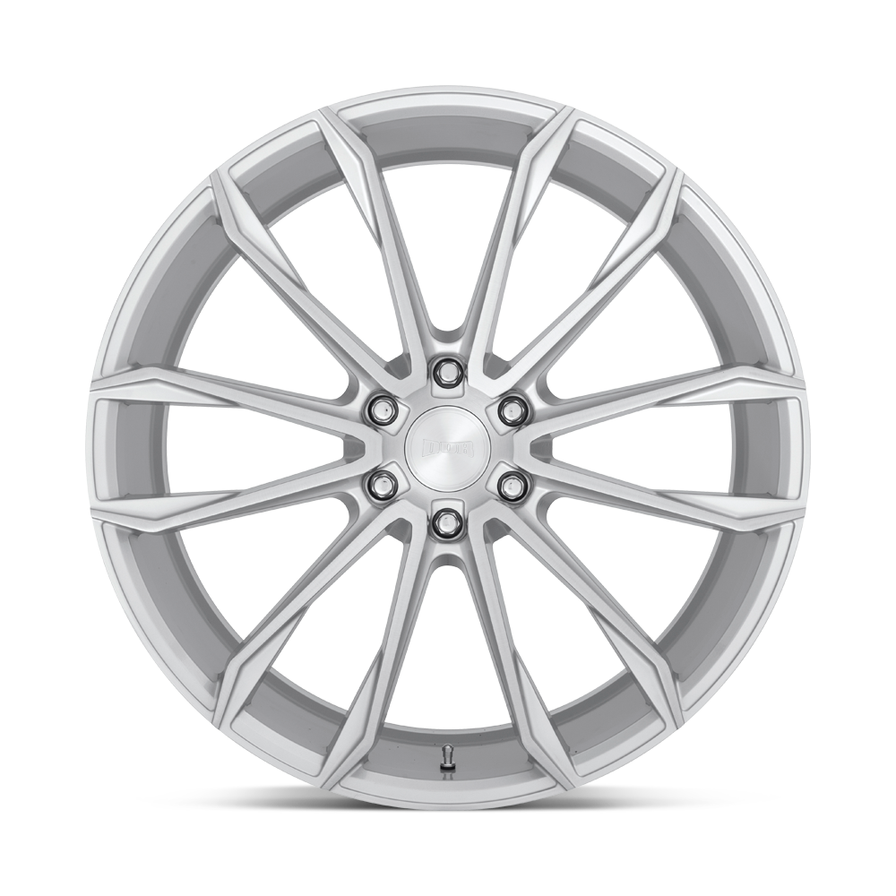 DUB Wheels S248 Clout 24x10 Gloss Silver Brushed 30mm ET 106.1mm CB 6x139.7
