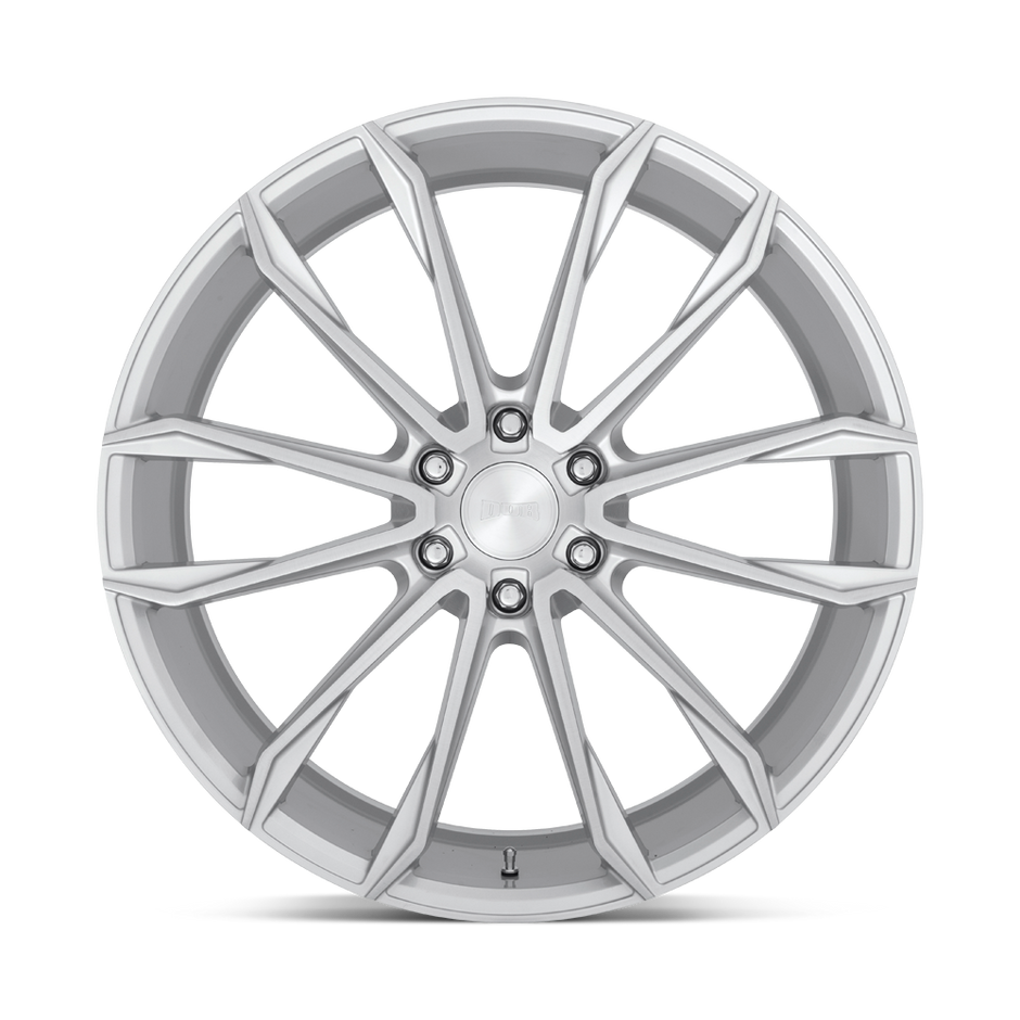 DUB Wheels S248 Clout 24x10 Gloss Silver Brushed 30mm ET 106.1mm CB 6x139.7