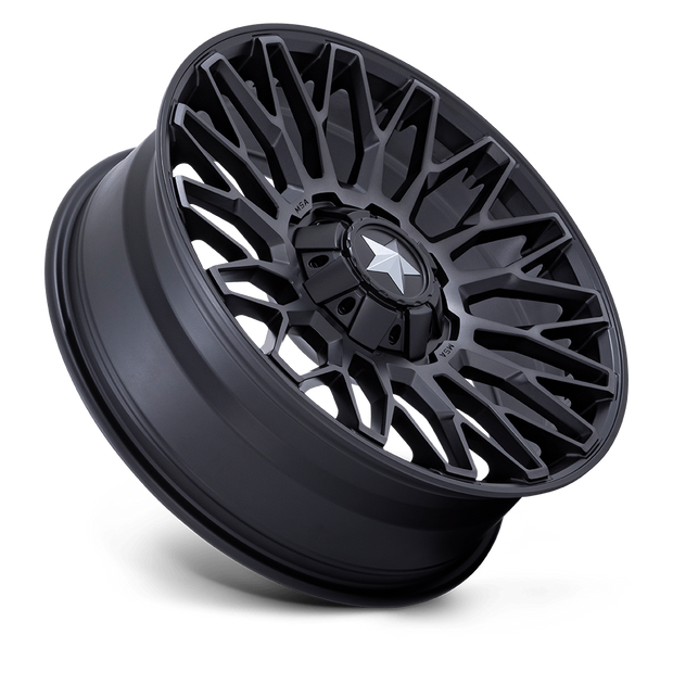 MSA Offroad Wheels M50 Clubber 22x7 Matte Black w/DDT 0mm ET 110.1mm CB 4x137/4x156