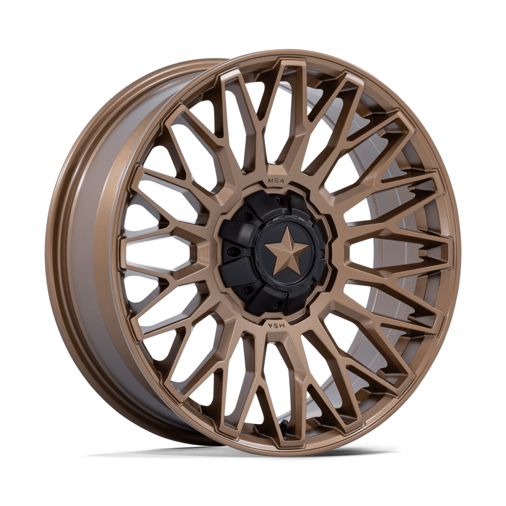 MSA Offroad Wheels M50 Clubber 22x7 Matte Bronze 0mm ET 110.1mm CB 4x137/4x156