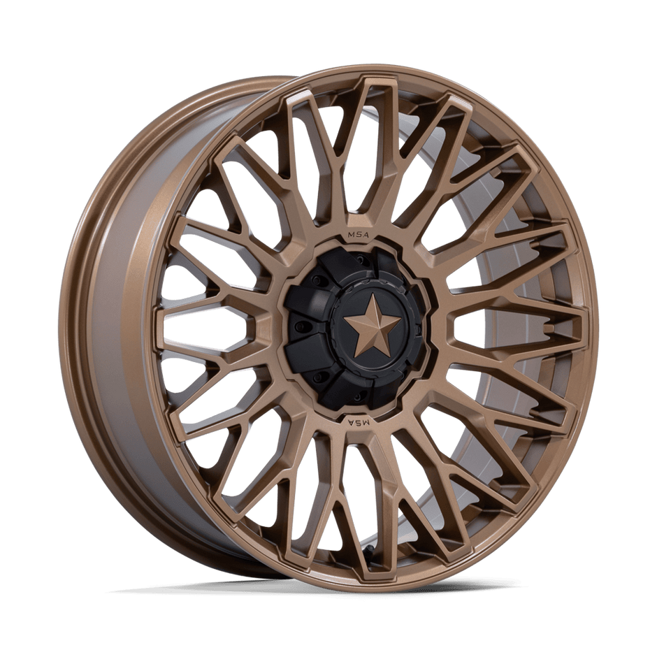 MSA Offroad Wheels M50 Clubber 22x7 Matte Bronze 0mm ET 110.1mm CB 4x137/4x156