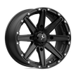 MSA Offroad Wheels M33 Clutch 16x7 Satin Black 10mm ET 132mm CB 4x156