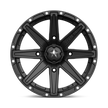 MSA Offroad Wheels M33 Clutch 16x7 Satin Black 10mm ET 132mm CB 4x156