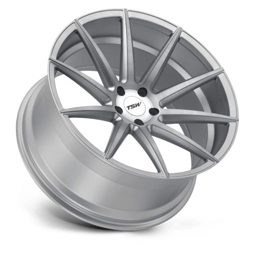 TSW Clypse 18x8.5 Titanium w/Matte Brushed Face 20mm ET 76.1mm CB 5x114.3