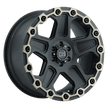 Black Rhino Hard Alloys Cog 20x9.5 Matte Black w/Machined Dark Tint -18mm ET 71.5mm CB 5x127
