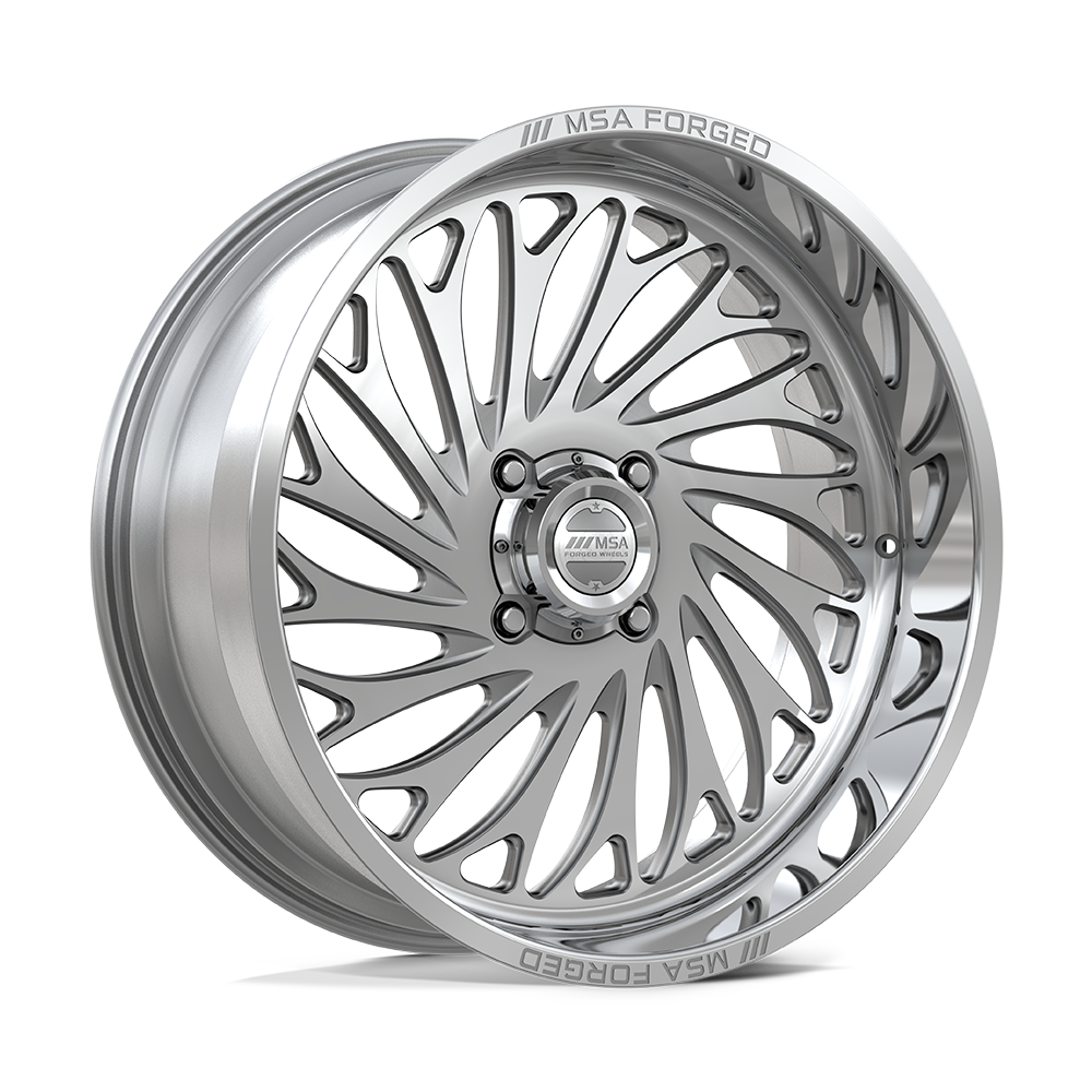 MSA Offroad Wheels MA402 Coil UTV 24x10 Polished -25mm ET 172mm CB 4x137