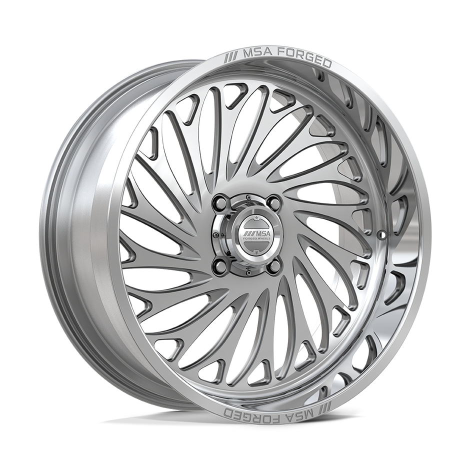 MSA Offroad Wheels MA402 Coil UTV 24x10 Polished -25mm ET 172mm CB 4x137