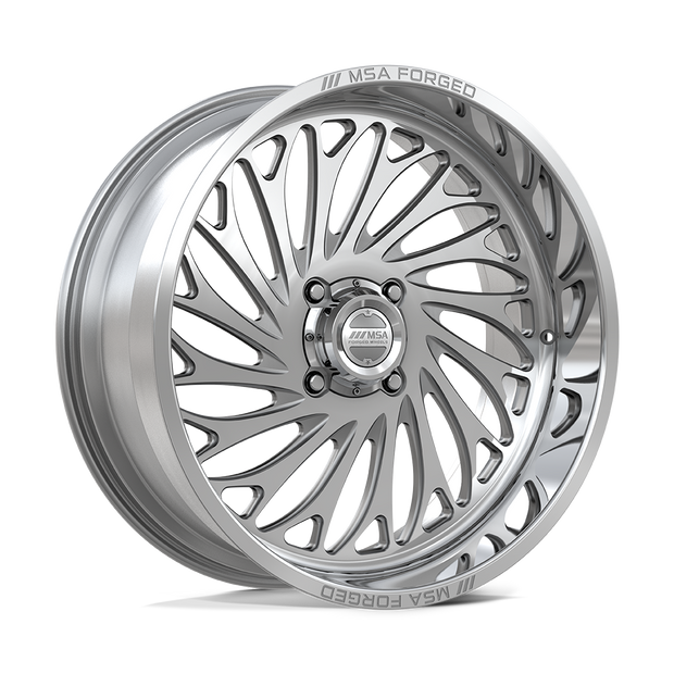 MSA Offroad Wheels MA402 Coil UTV 24x10 Polished -25mm ET 172mm CB 4x137