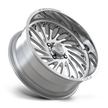 MSA Offroad Wheels MA402 Coil UTV 24x10 Polished -25mm ET 172mm CB 4x137