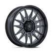 MSA Offroad Wheels M55 Commander UTV 22x7 Matte Gunmetal w/Matte Black Lip 0mm ET 72.56mm CB 5x114.3