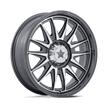 MSA Offroad Wheels M55 Commander UTV 20x7 Platinum w/Machined Face 0mm ET 86mm CB 4x110