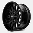 Hardrock Offroad Commander 22x10 Gloss Black -25mm ET 125.2mm CB 8x165.1 wheel