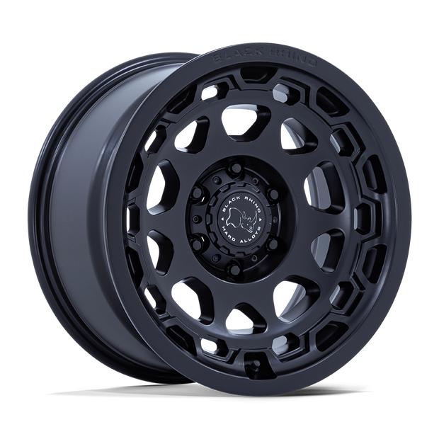 Black Rhino Hard Alloys BR026 Congo 17x8.5 Matte Black 35mm ET 71.6mm CB 5x130