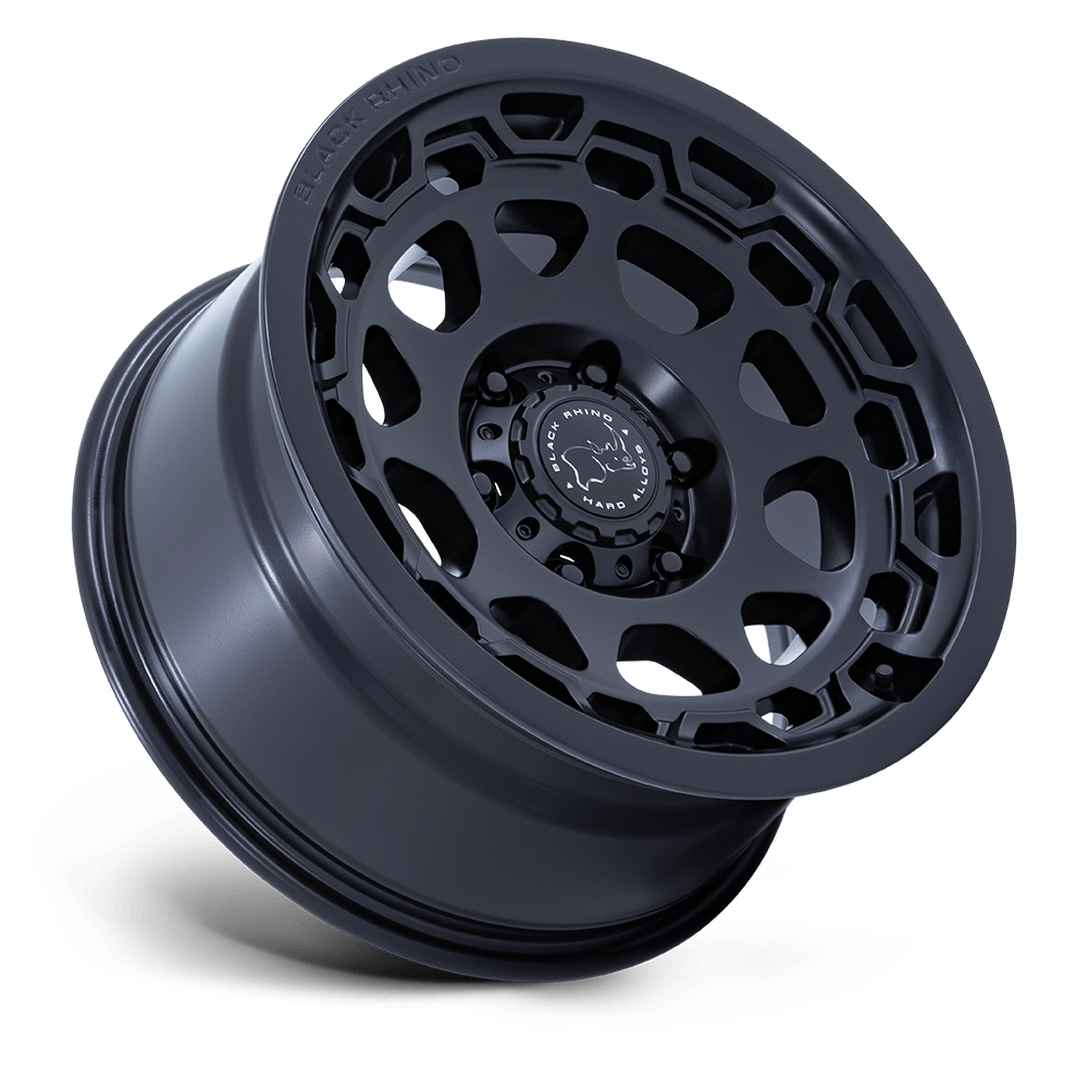 Black Rhino Hard Alloys BR026 Congo 17x8.5 Matte Black 35mm ET 71.6mm CB 5x130