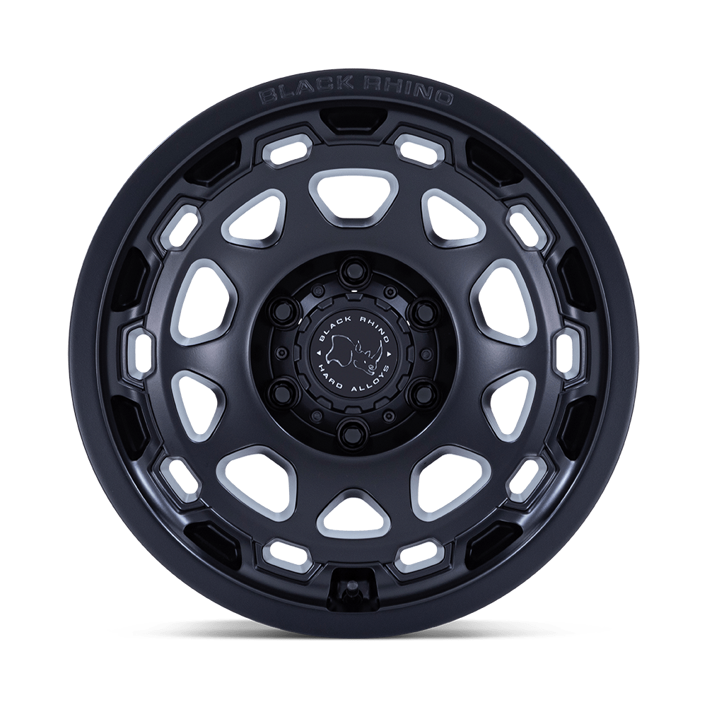Black Rhino Hard Alloys BR026 Congo 17x8.5 Matte Black 35mm ET 71.6mm CB 5x130