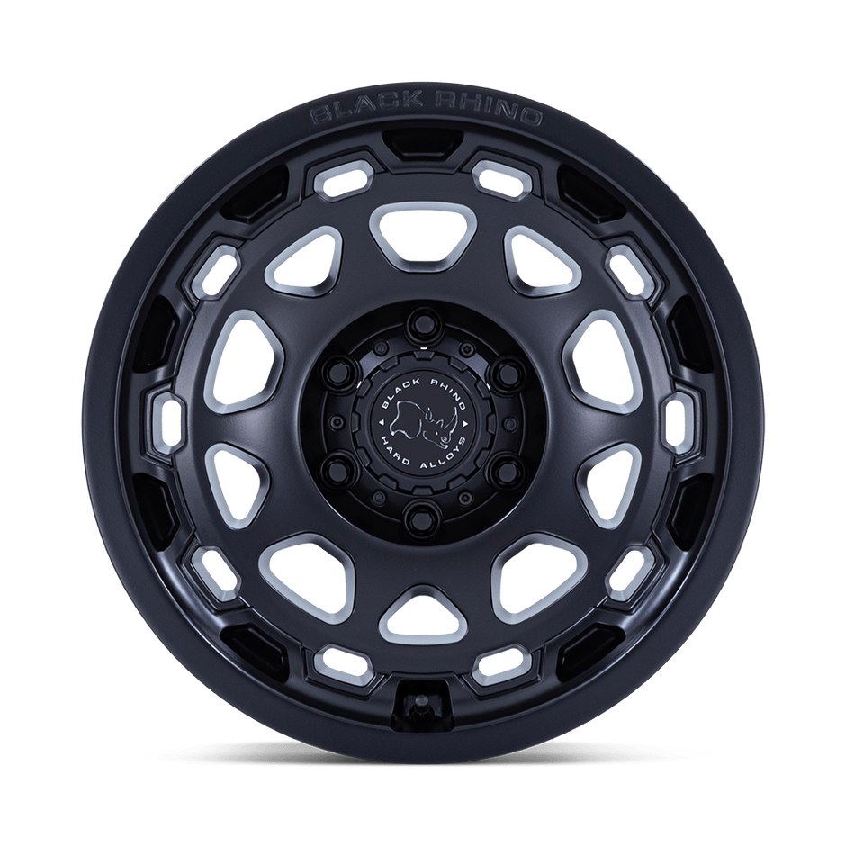 Black Rhino Hard Alloys BR026 Congo 17x8.5 Matte Black 35mm ET 71.6mm CB 5x130