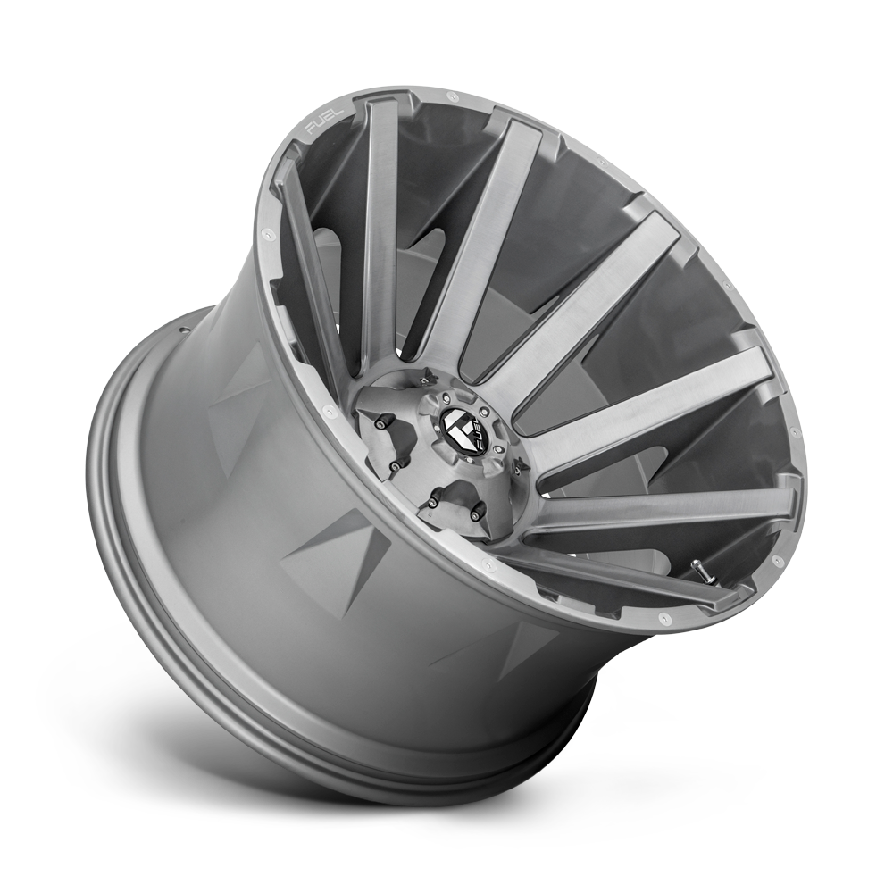 Fuel Wheels D714 Contra Platinum 20x10 Brushed Gunmetal w/Tinted Clear -18mm ET 125.1mm CB 8x170