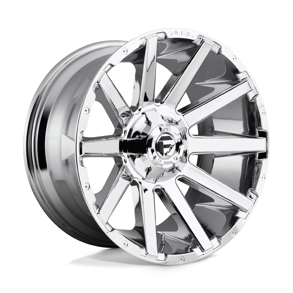 Fuel Wheels D614 Contra 18x9 Chrome Plated -12mm ET 106.1mm CB 6x135/6x139.7