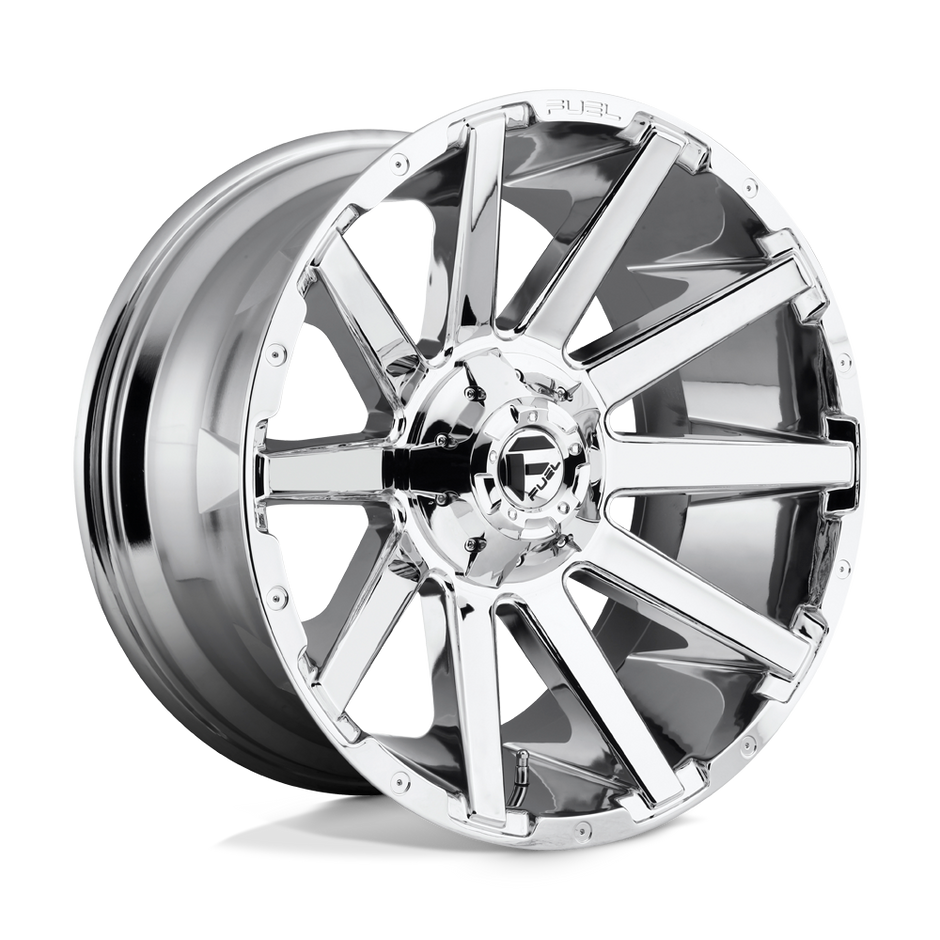 Fuel Wheels D614 Contra 18x9 Chrome Plated -12mm ET 106.1mm CB 6x135/6x139.7