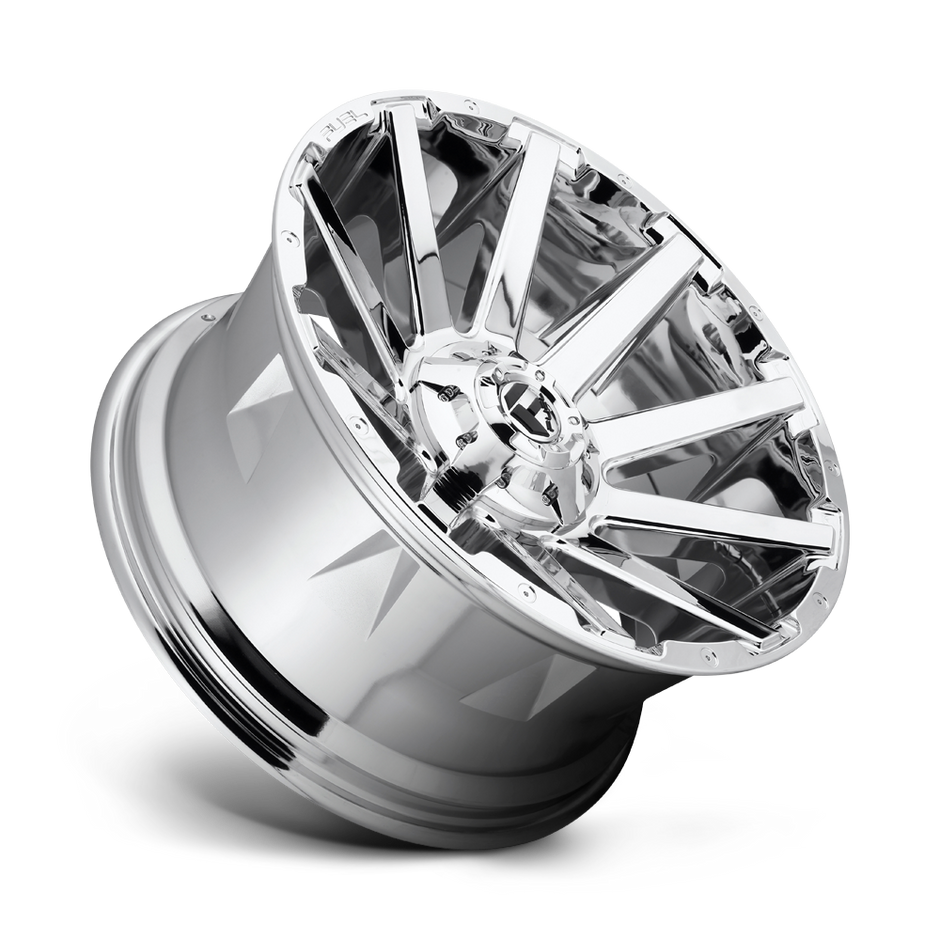 Fuel Wheels D614 Contra 18x9 Chrome Plated -12mm ET 106.1mm CB 6x135/6x139.7