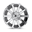 Fuel Wheels D614 Contra 18x9 Chrome Plated -12mm ET 106.1mm CB 6x135/6x139.7