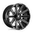 Fuel Wheels D615 Contra 18x9 Gloss Black Milled -12mm ET 78.1mm CB 5x114.3/5x127