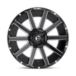 Fuel Wheels D615 Contra 18x9 Gloss Black Milled -12mm ET 78.1mm CB 5x114.3/5x127
