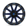 Fuel Wheels D644 Contra 18x9 Gloss Black w/Blue Tinted Clear -12mm ET 106.1mm CB 6x135/6x139.7