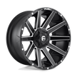 Fuel Wheels D616 Contra 18x9 Matte Black Milled -12mm ET 106.1mm CB 6x135/6x139.7
