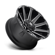 Fuel Wheels D616 Contra 18x9 Matte Black Milled -12mm ET 106.1mm CB 6x135/6x139.7