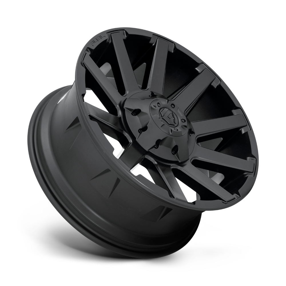 Fuel Wheels D437 Contra 18x9 Satin Black 1mm ET 110.1mm CB 5x139.7/5x150