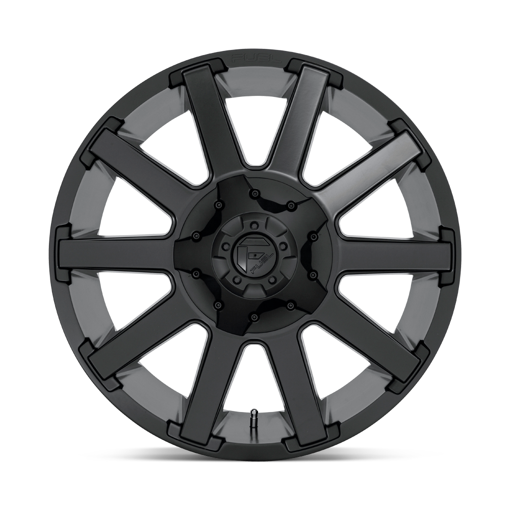 Fuel Wheels D437 Contra 18x9 Satin Black 1mm ET 110.1mm CB 5x139.7/5x150