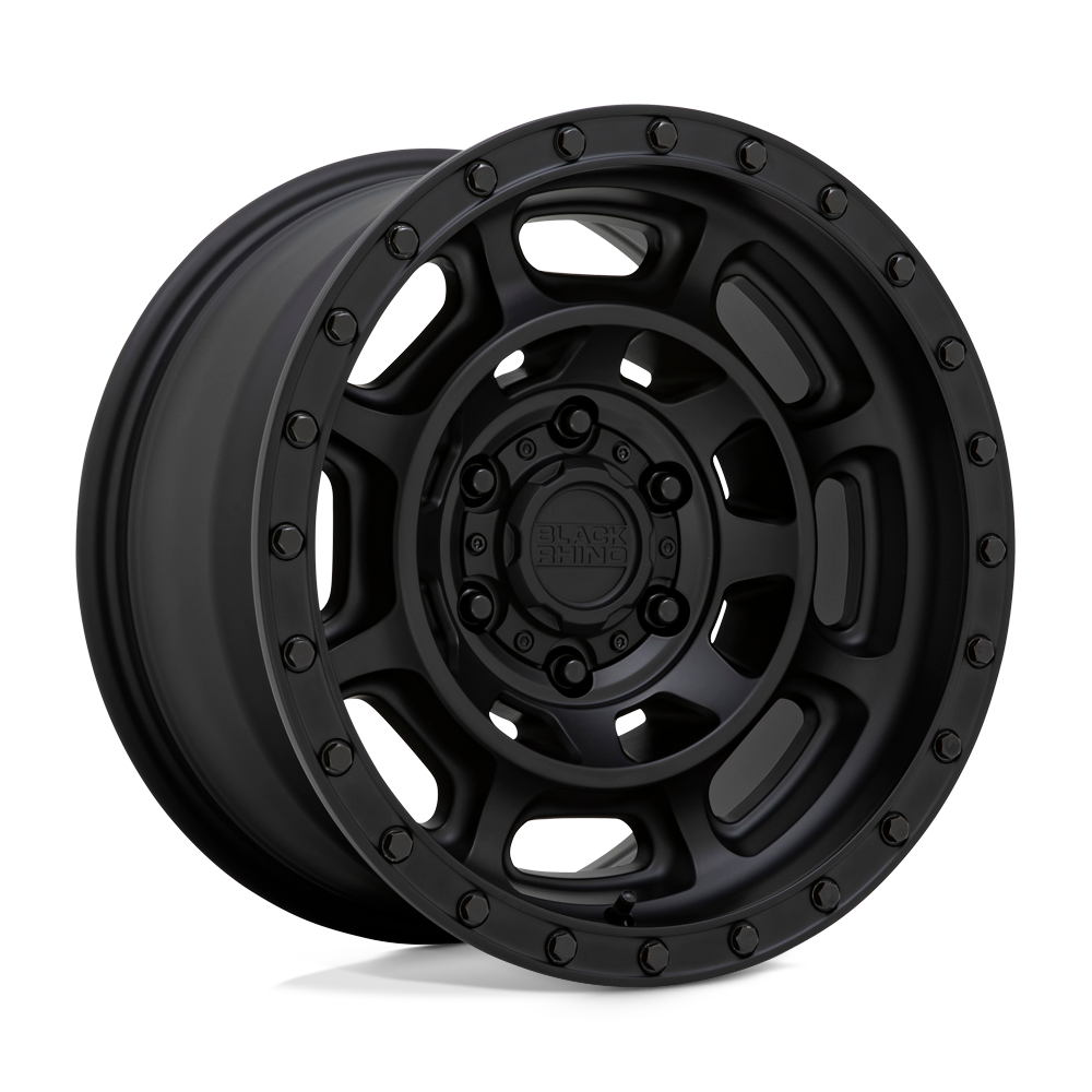Black Rhino Hard Alloys Convoy 17x8.5 Matte Black -18mm ET 71.5mm CB 5x127