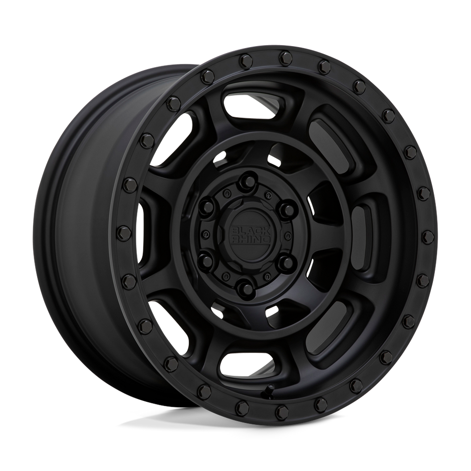 Black Rhino Hard Alloys Convoy 17x8.5 Matte Black -18mm ET 71.5mm CB 5x127