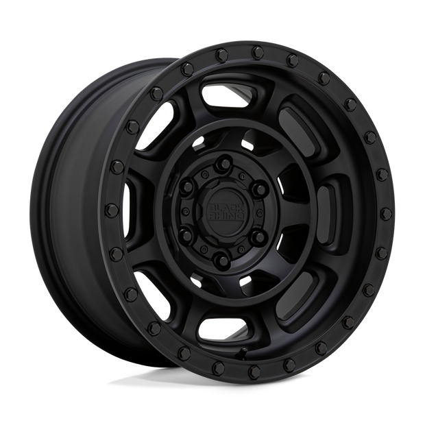 Black Rhino Hard Alloys Convoy 17x8.5 Matte Black -10mm ET 112.1mm CB 6x139.7