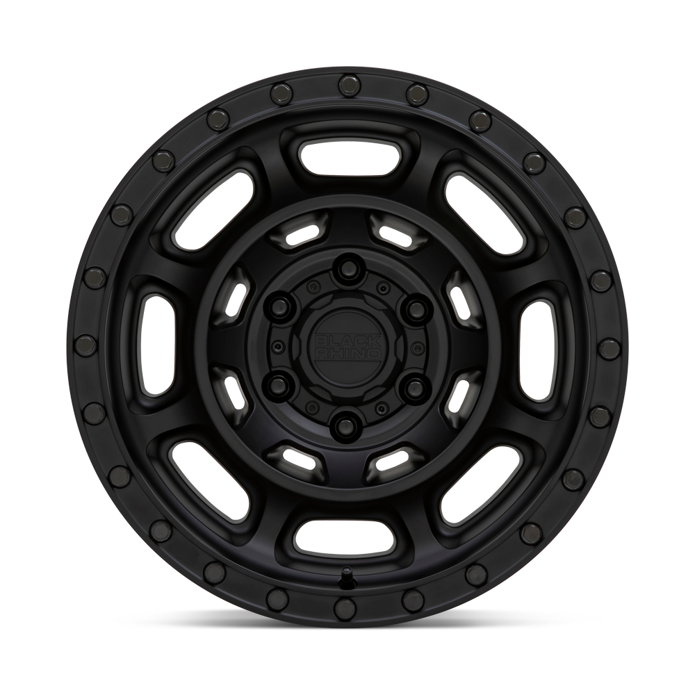 Black Rhino Hard Alloys Convoy 17x8.5 Matte Black -18mm ET 71.5mm CB 5x127