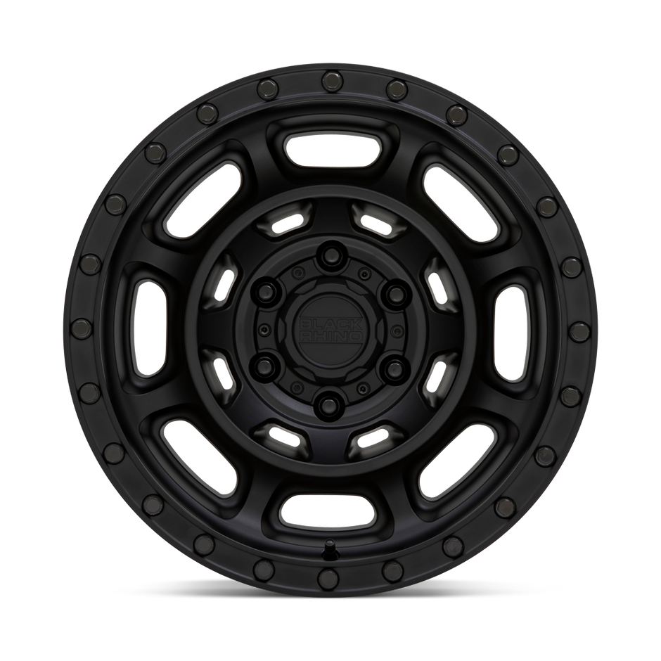 Black Rhino Hard Alloys Convoy 17x8.5 Matte Black -18mm ET 71.5mm CB 5x127