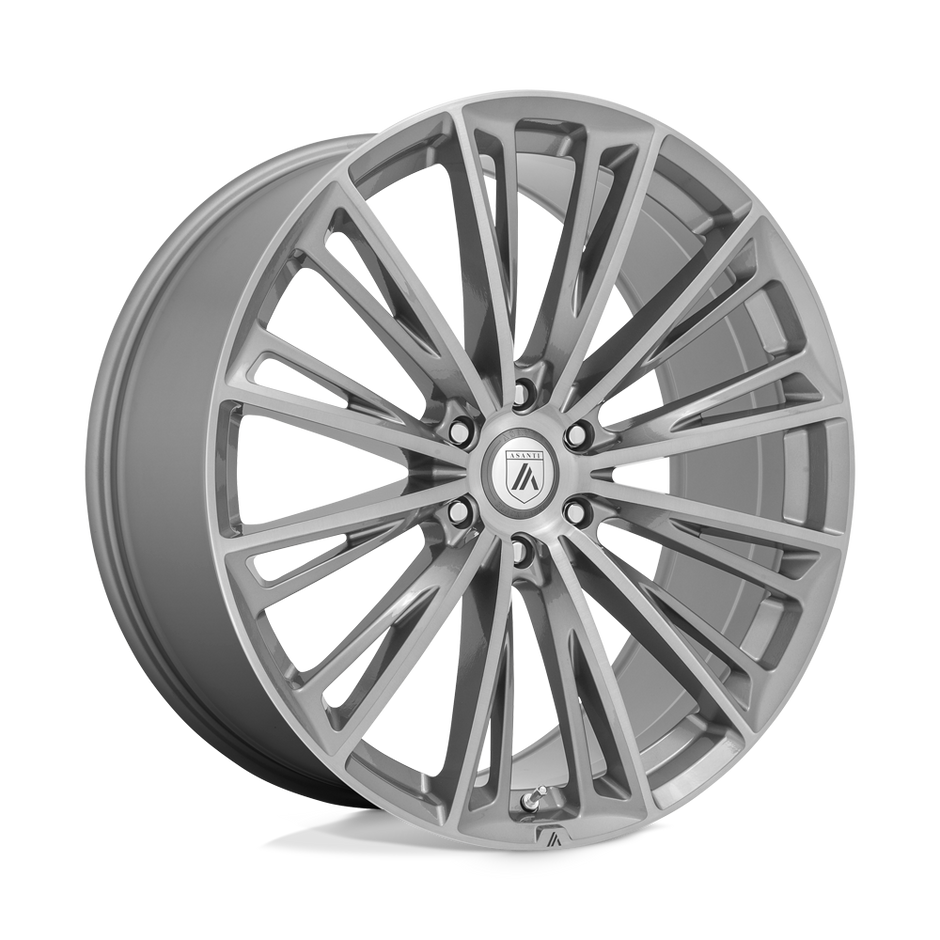 Asanti Wheels ABL30 Corona 20x10.5 Titanium Brushed 38mm ET 72.56mm CB 5x114.3