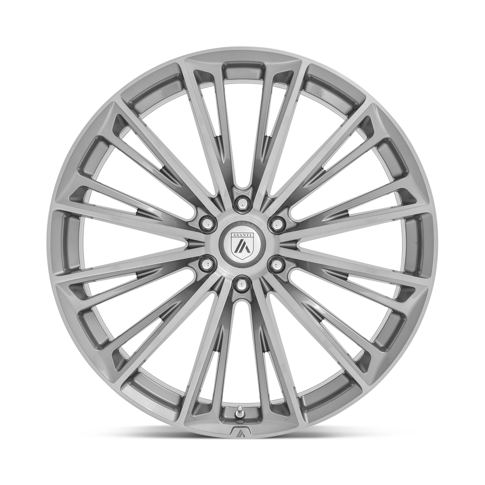 Asanti Wheels ABL30 Corona 20x10.5 Titanium Brushed 38mm ET 72.56mm CB 5x114.3