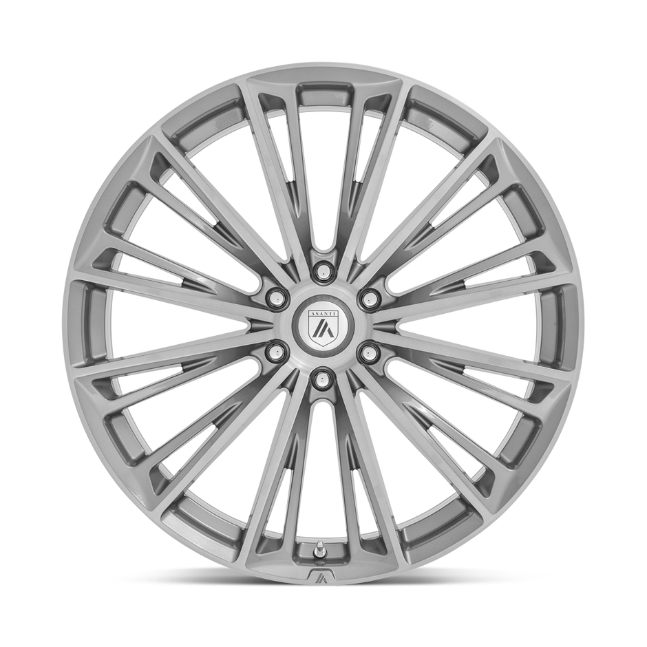Asanti Wheels ABL30 Corona 20x10.5 Titanium Brushed 38mm ET 72.56mm CB 5x114.3