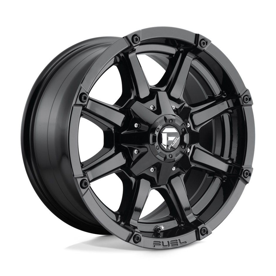Fuel Wheels D556 Coupler 17x9 Matte Black w/Double Dark Tint -12mm ET 78.1mm CB 5x114.3/5x127