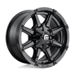 Fuel Wheels D556 Coupler 17x9 Matte Black w/Double Dark Tint -12mm ET 78.1mm CB 5x114.3/5x127