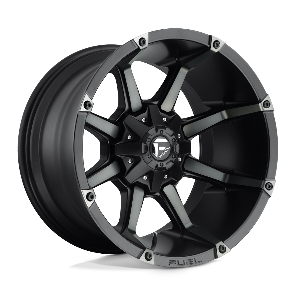 Fuel Wheels D556 Coupler 20x9 Matte Black w/Double Dark Tint 14mm ET 106.4mm CB 6x135