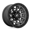 Fuel Wheels D716 Covert 15x8 Matte Gunmetal w/Black Bead Ring -19mm ET 72.56mm CB 5x114.3