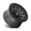 Fuel Wheels D716 Covert 15x8 Matte Gunmetal w/Black Bead Ring -19mm ET 72.56mm CB 5x114.3