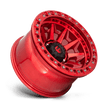 Fuel Wheels D113 Covert Beadlock 17x9 Candy Red -15mm ET 110.1mm CB 5x150