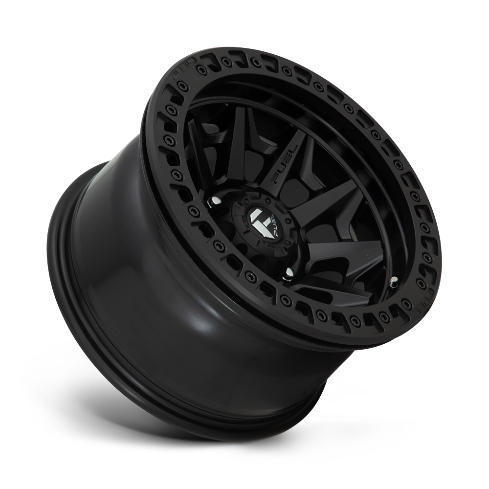 Fuel Wheels D114 Covert Beadlock 17x9 Matte Black -15mm ET 110.1mm CB 5x150